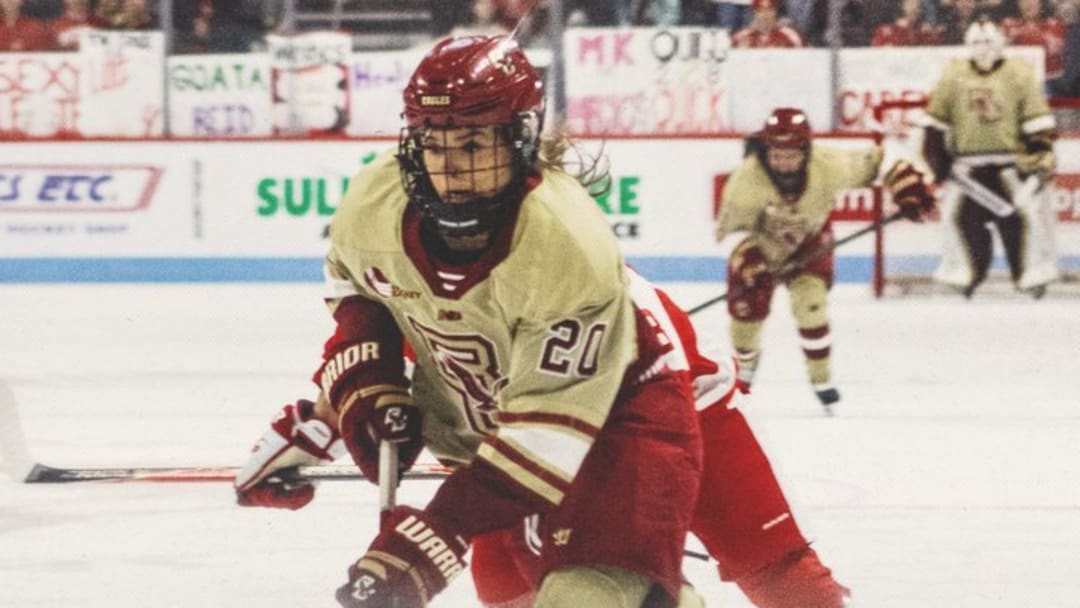 Emma Conner's three goal weekend lifts Boston College to sweep of Boston University