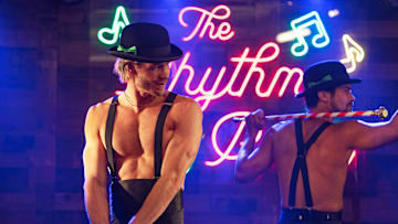 The Merry Gentlemen. (L-R) Chad Michael Murray as Luke and Hector David Jr. as Ricky in The Merry Gentlemen.