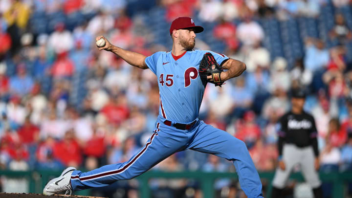 Philadelphia Phillies starting pitcher Zack Wheeler.