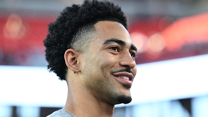 Carolina Panthers quarterback Bryce Young