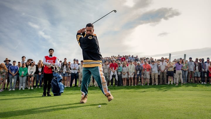 Happy Gilmore 2. Cr. Scott Yamano/Netflix © 2024.