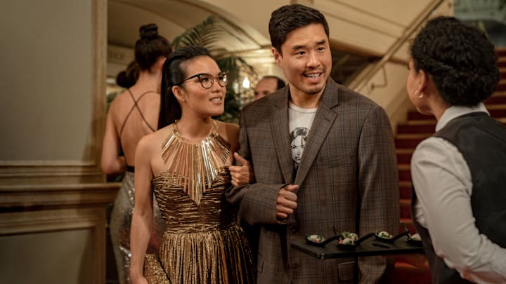 Ali Wong as Sasha Tran and Randall Park as Marcus Kim in Always Be My Maybe 