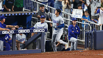 Los Angeles Dodgers v Miami Marlins