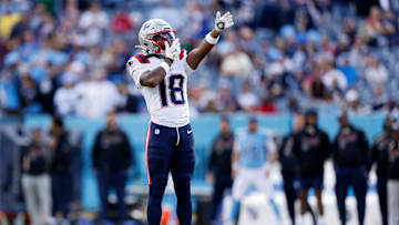 New England Patriots wide receiver Kyle Williams