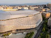 Le Santiago Bernabéu.