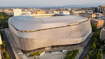Le Santiago Bernabéu.