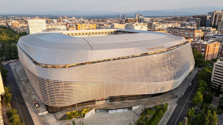 Le Santiago Bernabéu.