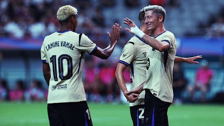 Le Barça a remporté cet amical. Le Barça a remporté cet amical.
