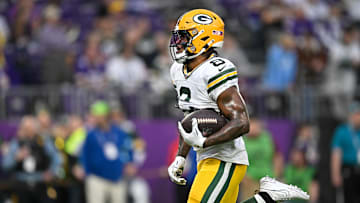 Green Bay Packers running back Josh Jacobs