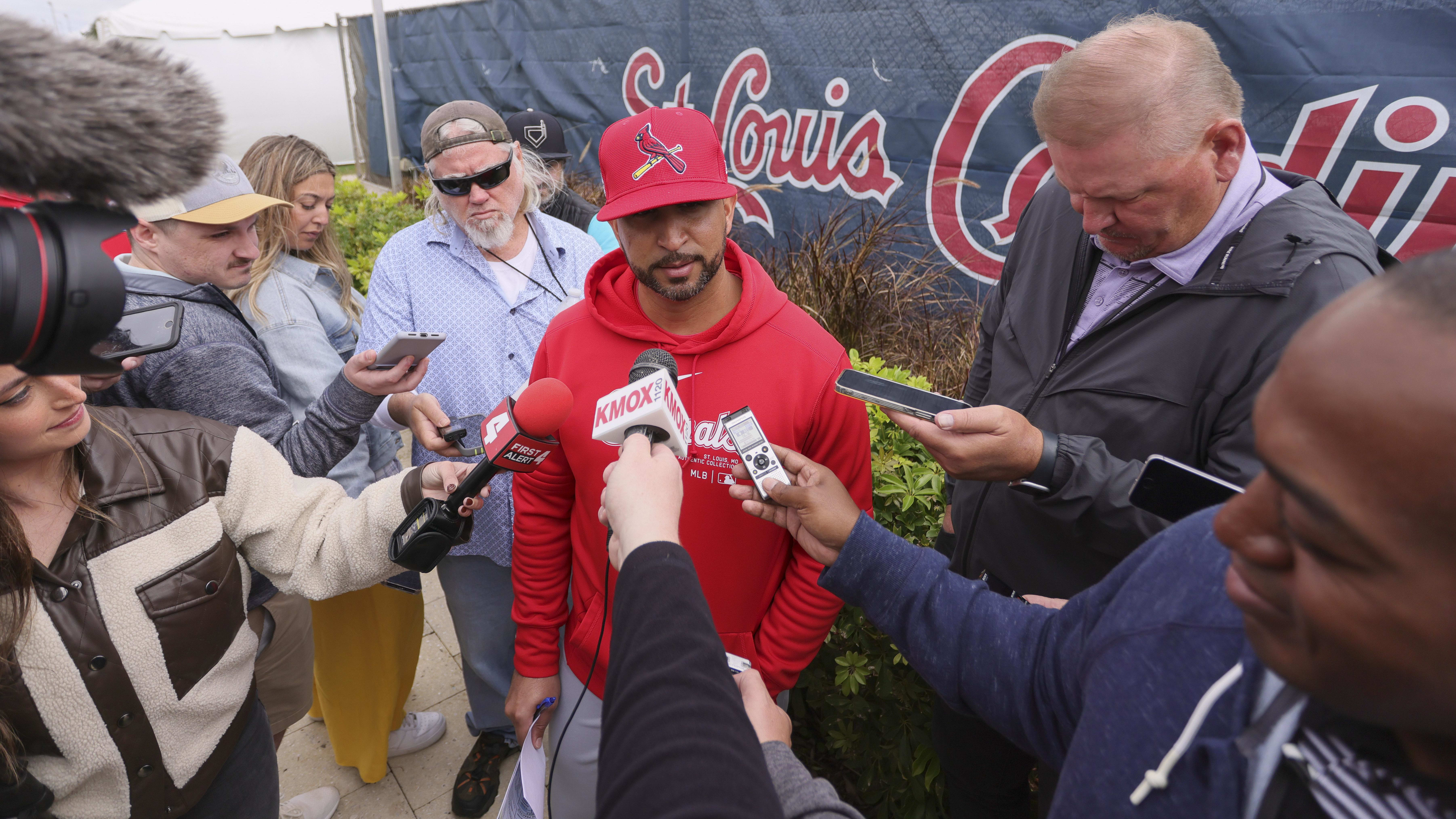 St. Louis Cardinals manager Oli Marmol