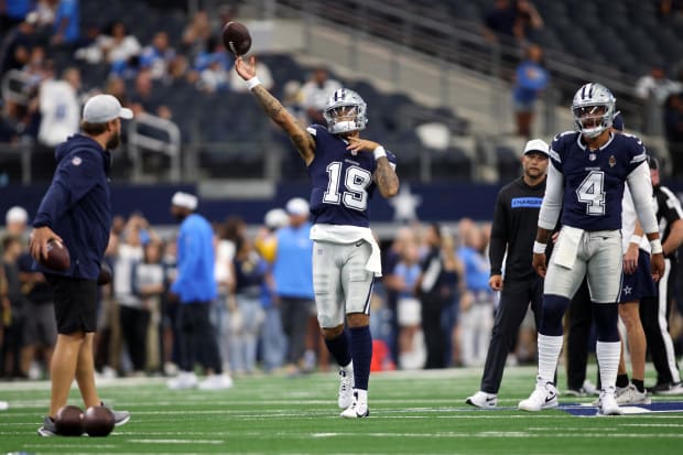 Trey Lance, Dak Prescott, Dallas Cowboys