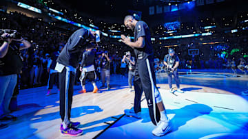 Jaden McDaniels, Rudy Gobert, Minnesota Timberwolves