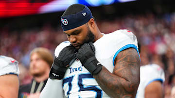 Tennessee Titans offensive tackle Dan Moore Jr.