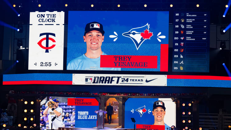 RHP Trey Yesavage drafted by the Toronto Blue Jays in the 2024 MLB Draft