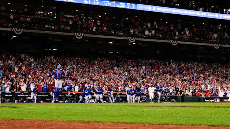 Championship Series - Texas Rangers v Houston Astros - Game Seven