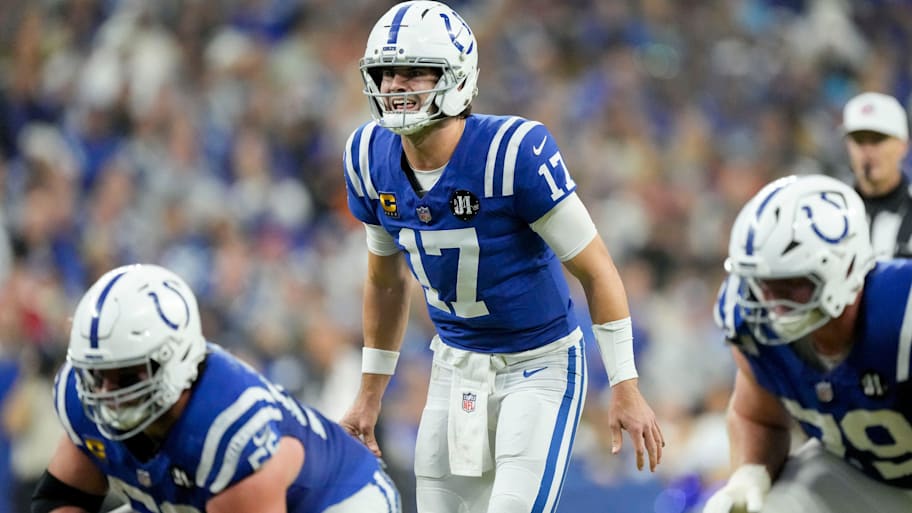 Indianapolis Colts quarterback Daniel Jones