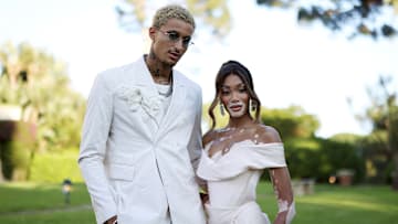 Kyle Kuzma and Winnie Harlow