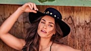 Myla Dalbesio was photographed by Ruven Afanador in Saratoga, Wyo. Hat by Lack of Color.