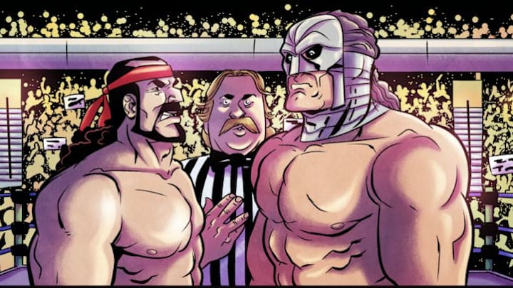 Invasion from Planet Wrestletopia. 