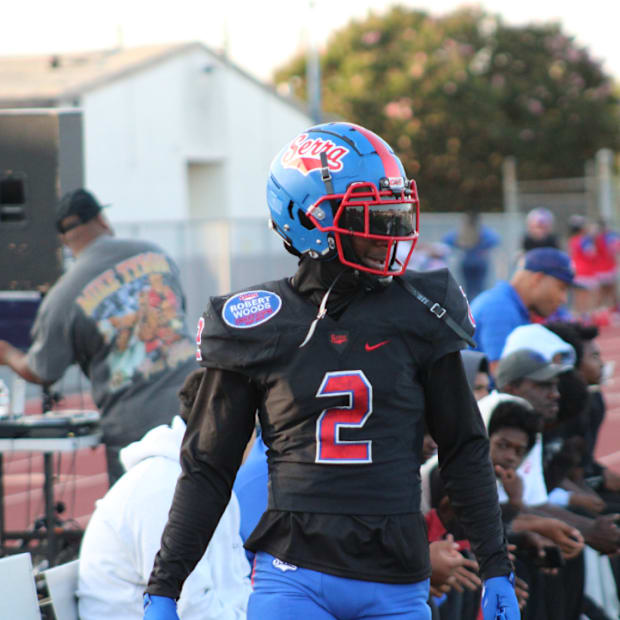 CJ McBean of Gardena Serra.