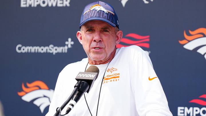 Denver Broncos head coach Sean Payton