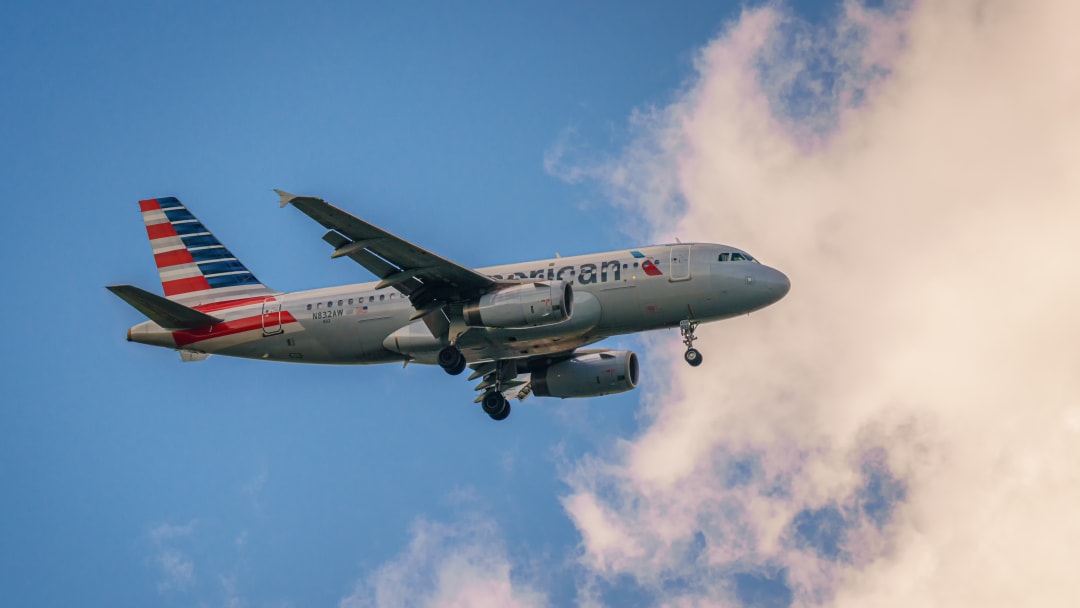 American Airlines Passenger Jet Lands in Washington