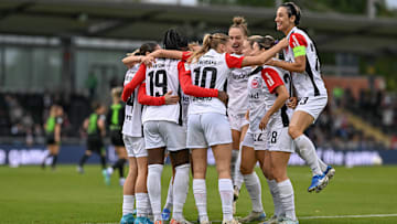 Die Frauen der Eintracht haben viel zu jubeln