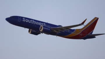 Southwest Airlines Departs from Los Angeles International Airport
