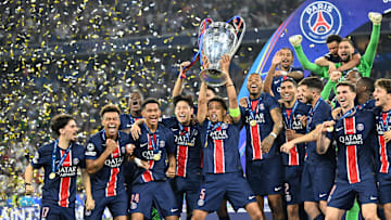 Paris Saint-Germain lifts UCL trophy