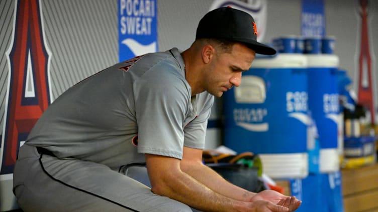 Detroit Tigers v Los Angeles Angels