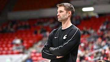 Washington State Cougars head coach David Riley.