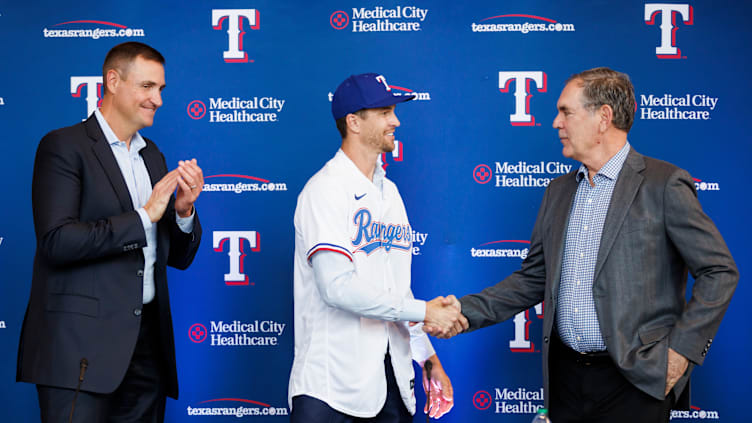 Texas Rangers Introduce Jacob deGrom