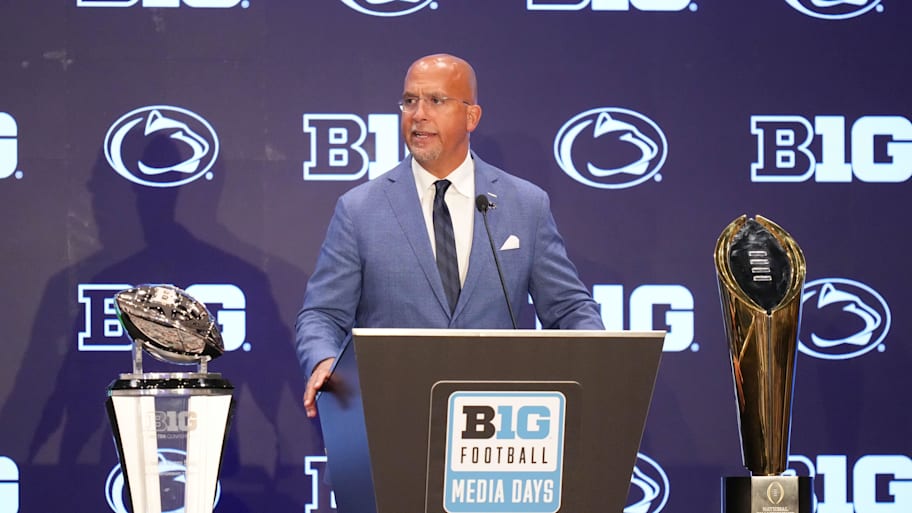 James Franklin needs to get over the hump at Penn State as the Big Ten aims for a third straight national champion. | Lucas Peltier-Imagn Images