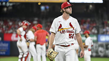 St. Louis Cardinals starting pitcher Matthew Liberatore (52)