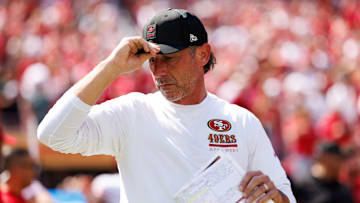 San Francisco 49ers head coach Kyle Shanahan