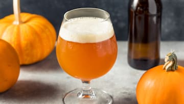 Pumpkin beer has a long and spicy history.
