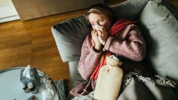 Several factors make people more susceptible to the flu in winter.