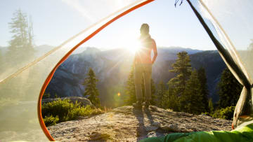 This lucky camper scored a permit at Yosemite National Park.