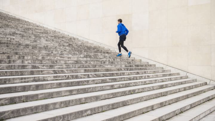 Researchers linked stair climbing to better heart health.