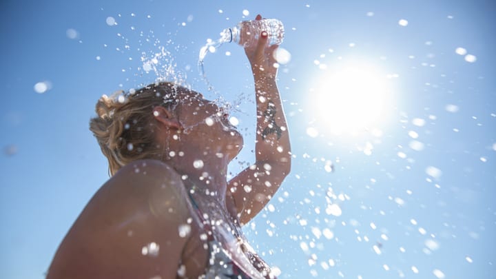 Counterintuitively, pouring water over yourself on a humid day might not cool you off.