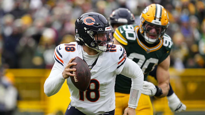 Bet on Caleb Williams to throw an interception in NFL Week 14 action. Bet on Caleb Williams to throw an interception in NFL Week 14 action.