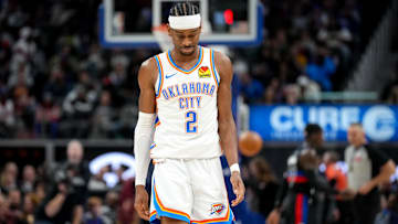 Oklahoma City Thunder v Detroit Pistons