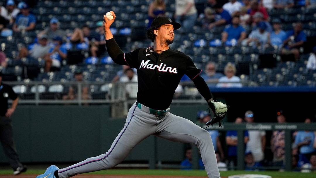 Miami Marlins starting pitcher Eury Pérez Credit: Denny Medley | Imagn Images Miami Marlins starting pitcher Eury Pérez Credit: Denny Medley | Imagn Images