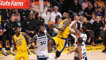 Los Angeles Lakers enfrentarán la eliminación por primera vez ante Minnesota Timberwolves en estos Playoffs de la NBA