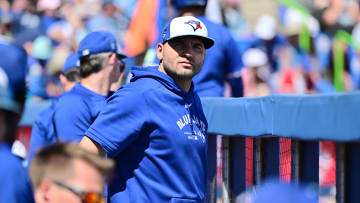 Joey Votto is pictured during a March 17 Spring Training game between the Baltimore Orioles and Toronto Blue Jays.