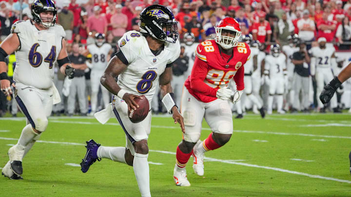 The Ravens and Chiefs will meet on Sunday in a pivotal matchup. 