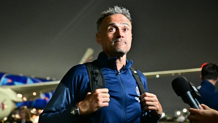 Luis Enrique, coach du PSG. Luis Enrique, coach du PSG.