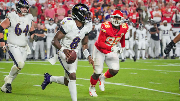 The Ravens will look to rebound after a tough home loss when they go on the road to face the Chiefs. The Ravens will look to rebound after a tough home loss when they go on the road to face the Chiefs.