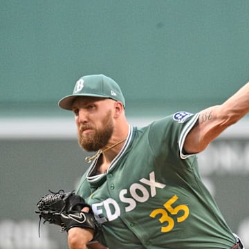 The Red Sox are favored at home with Garrett Crochet on the mound.