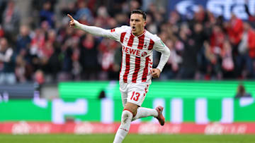 Said El Mala jubelt über sein Tor gegen den FC Augsburg